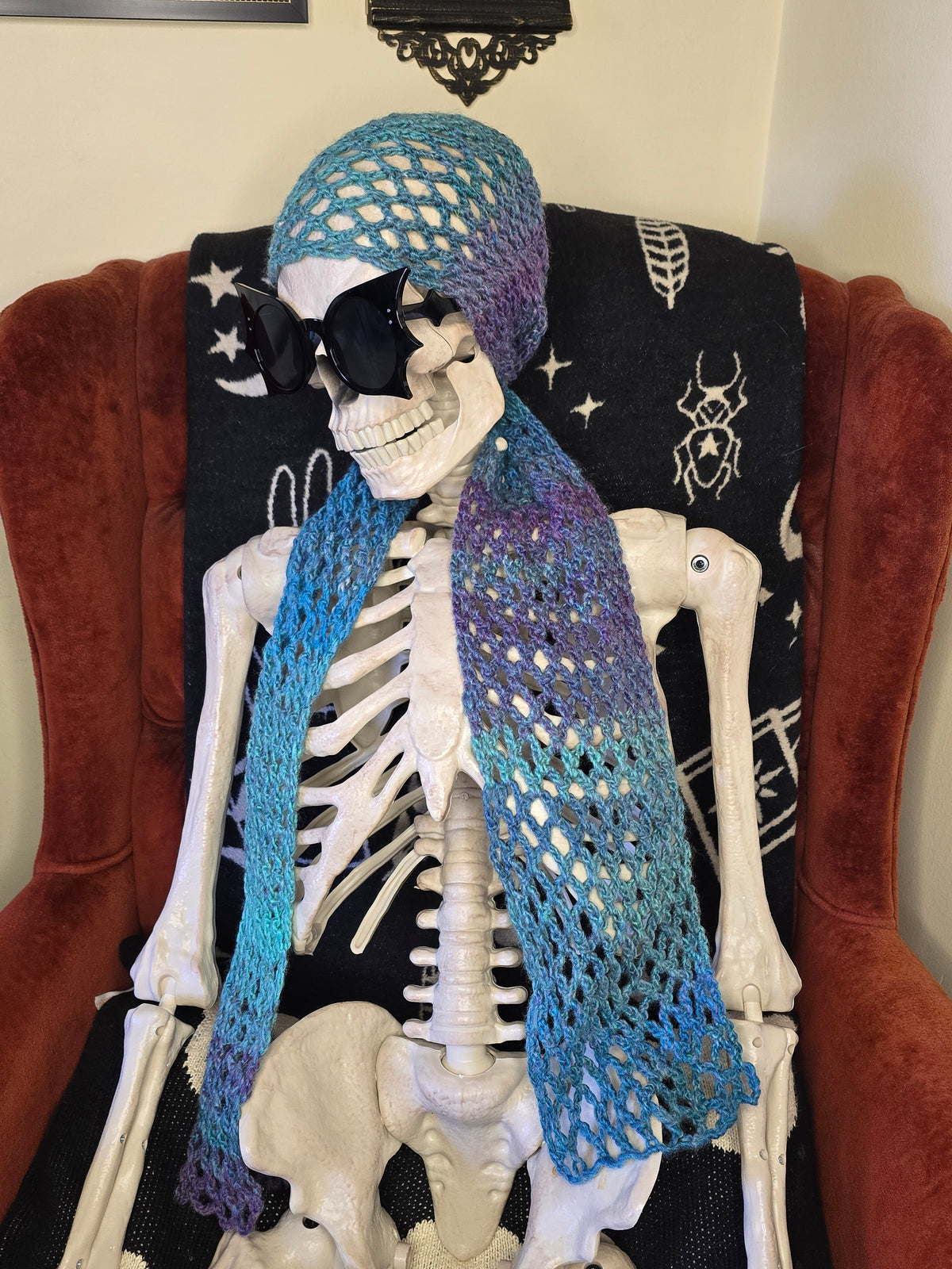 Mesh Head scarf