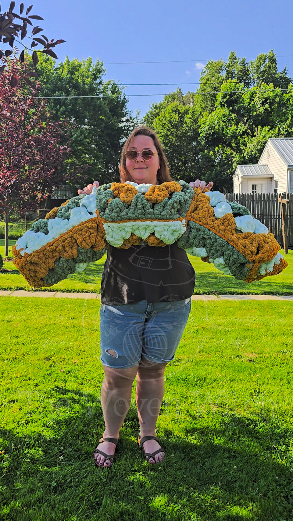 Super Bulky Granny Square Blanket