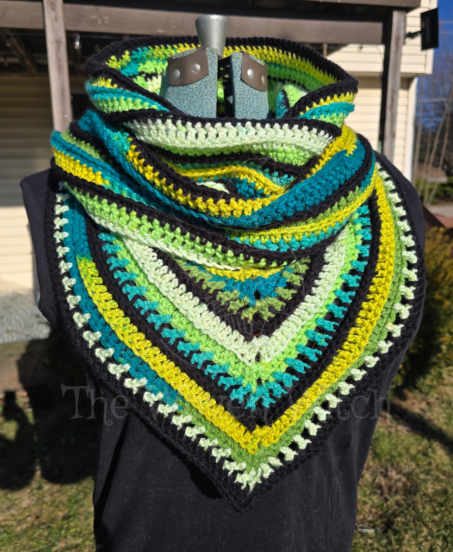 Wild Oleander Hooded Scarf
