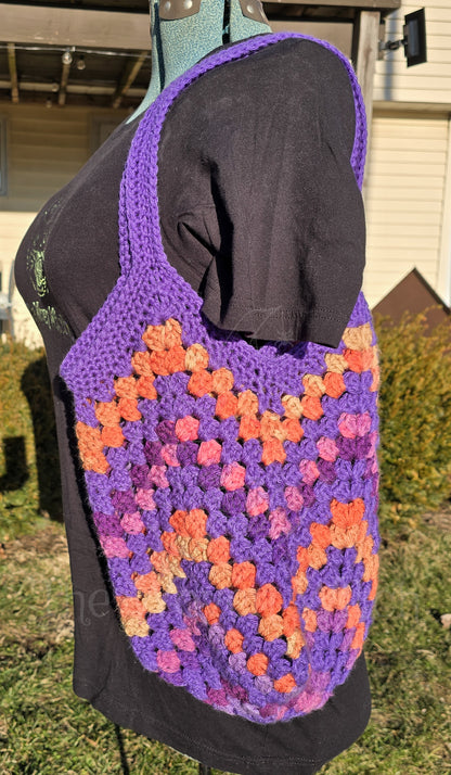 Granny Stitch Market Bag - unlined