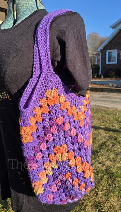 Granny Stitch Market Bag - unlined