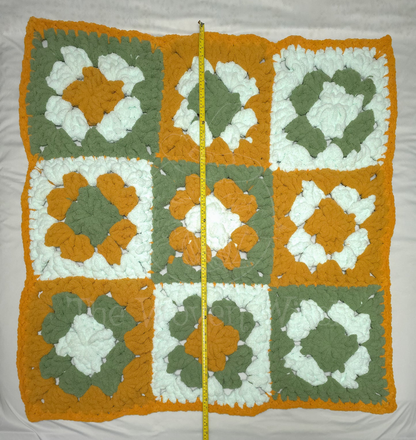 Super Bulky Granny Square Blanket