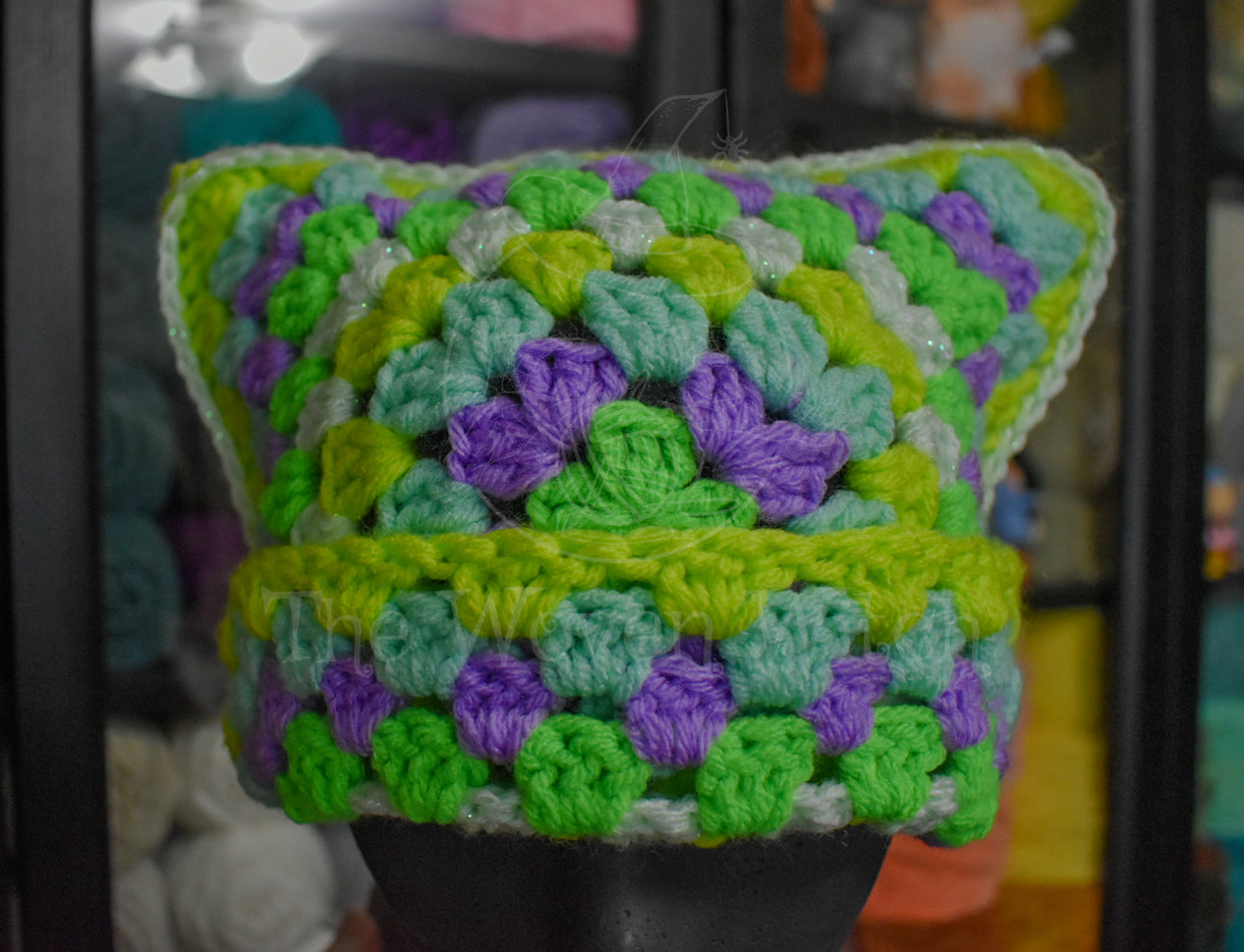 Granny Stitch Cat Hat