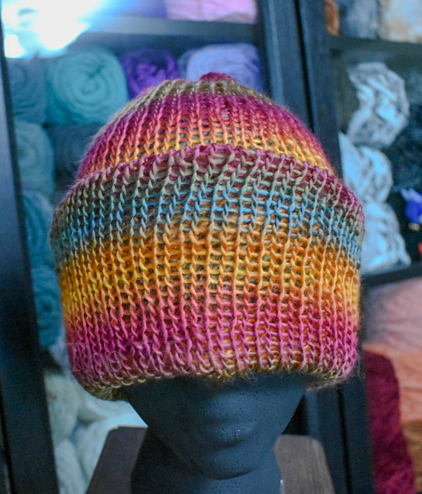 Knit beanie